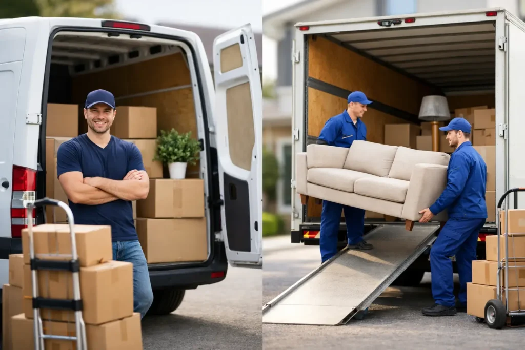 Man and Van vs Removals: Which Fits Best?