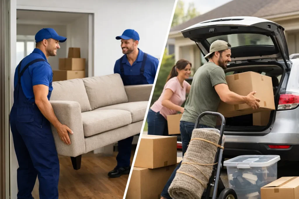 Flat Movers vs Self Move: Which Saves More?