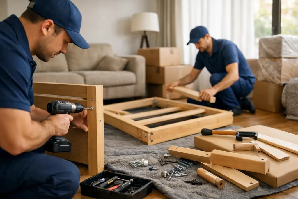 Can Movers Disassemble Furniture Before a Move?