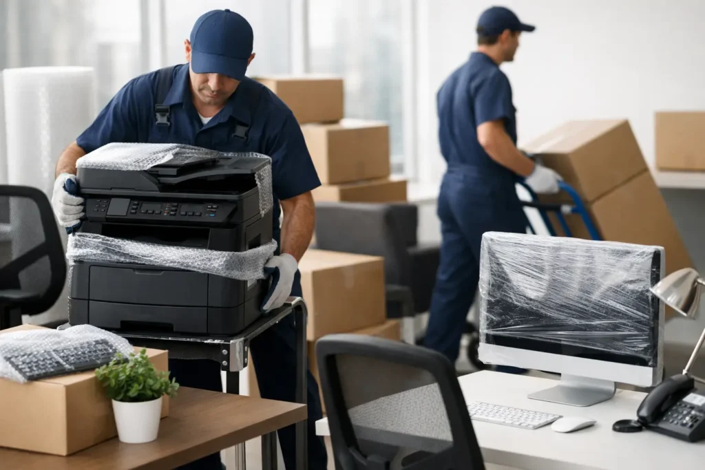 How to Move Office Equipment Safely