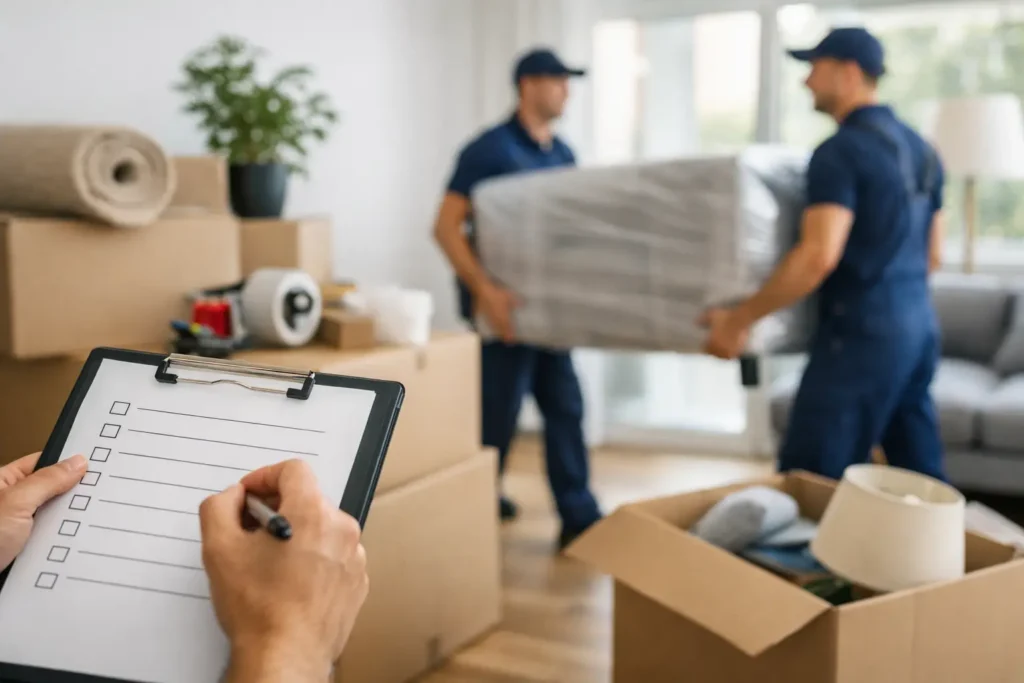 Moving Company Checklist for a Smooth Move