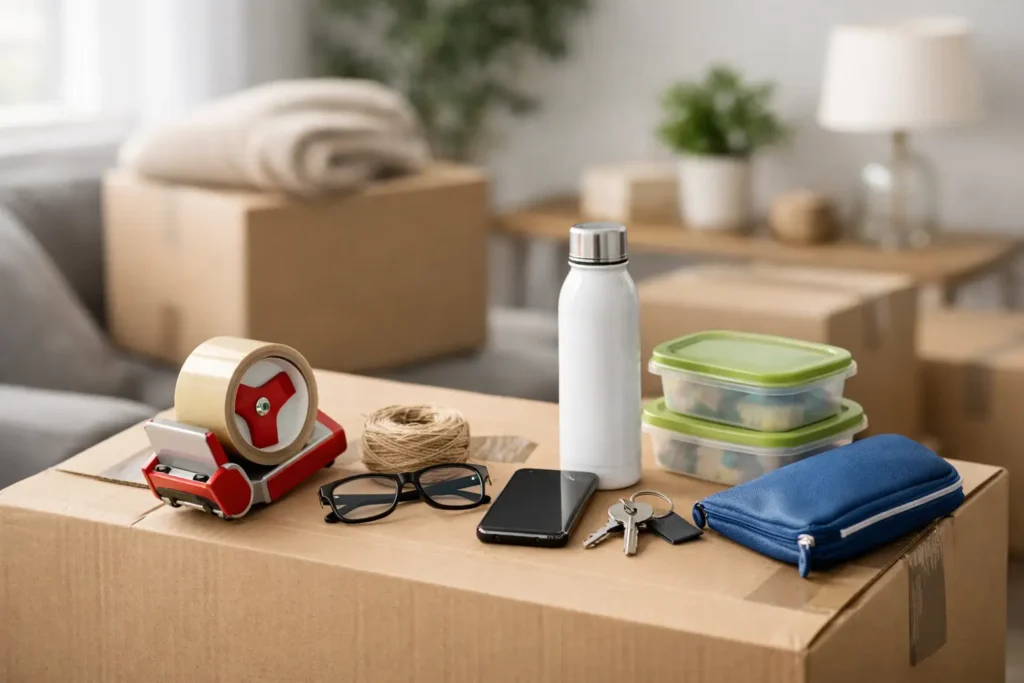 Moving Day Essentials List for a Calmer Move