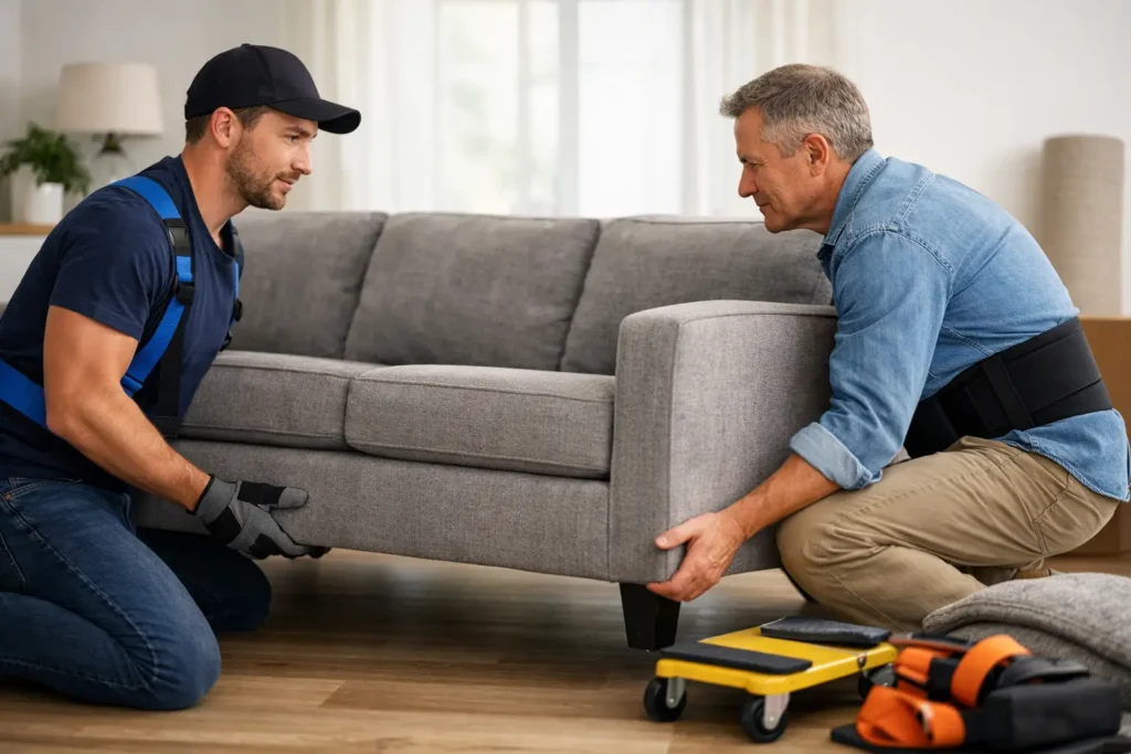 How to Move Heavy Furniture Without Injury
