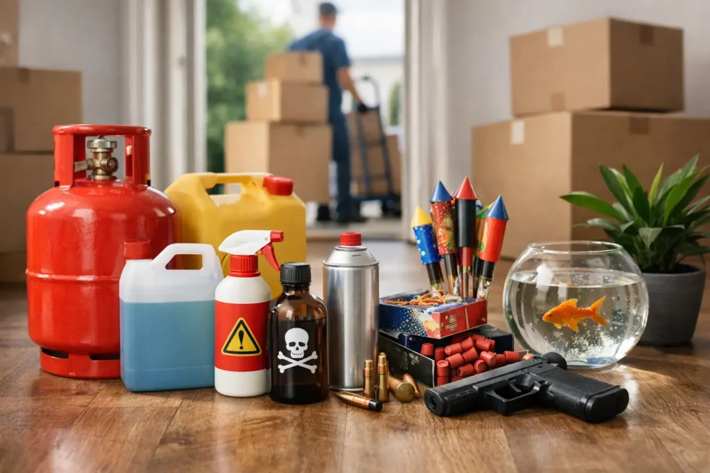 What Movers Cannot Transport Before a Move