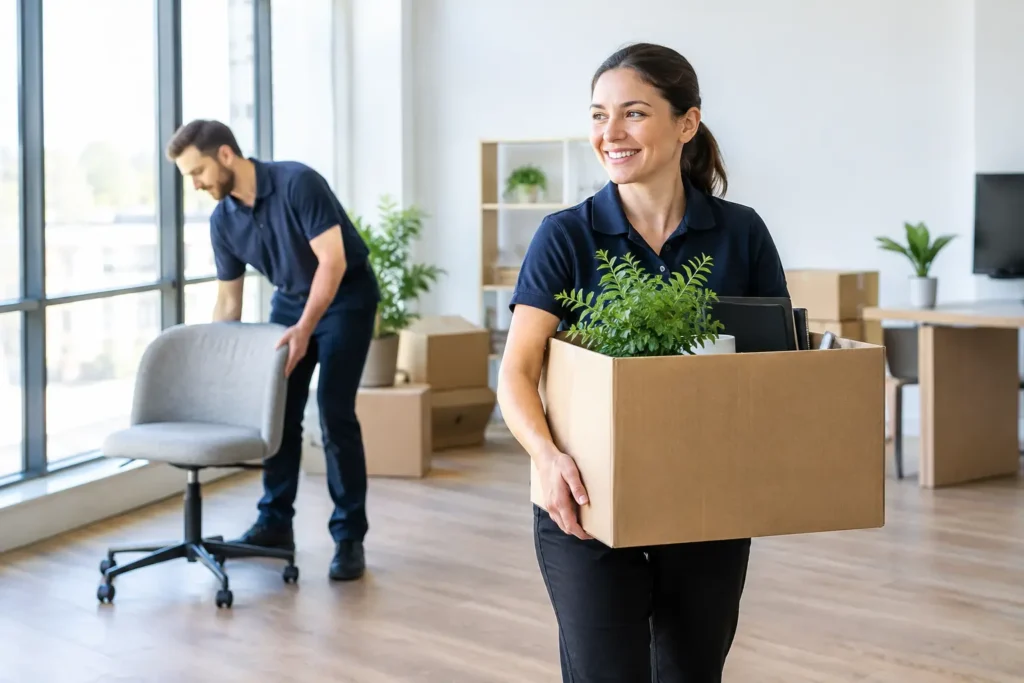 Studio Move Example: A Smooth One-Day Plan